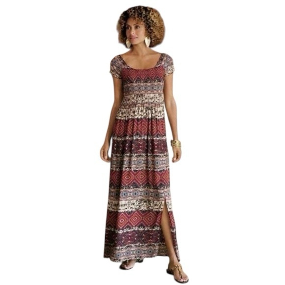 Soft Surroundings Women’s Smocked Maxi Medium